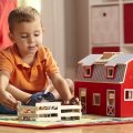 Melissa & Doug - Prenosná stajňa s držiakom