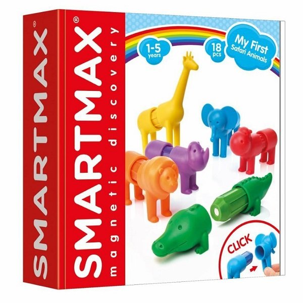 SmartMax Moje prvé Safari zvieratká, 18 ks