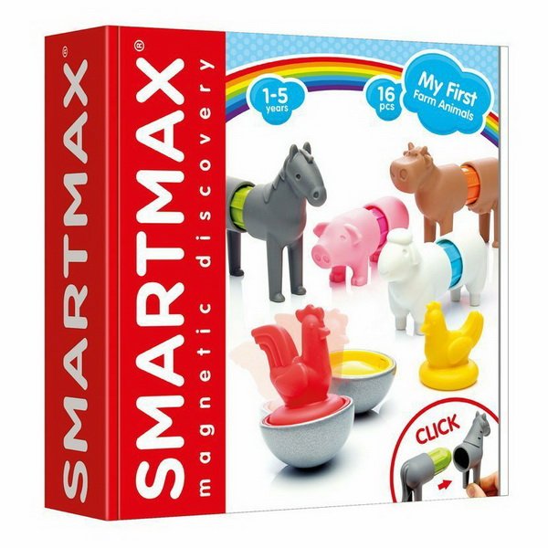 SmartMax Moje prvé zvieratká z farmy, 16 ks