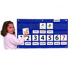 Školský týždenný kalendár, 78x43 cm