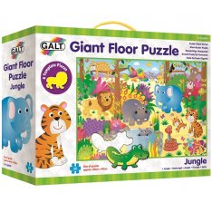 Veľké podlahové puzzle Džungla, 60x90 cm