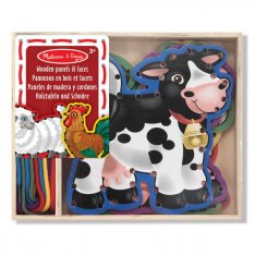 Melissa & Doug - Prevliekanie Zvieratká z farmy