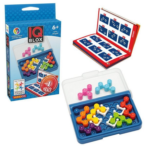 Smart Games IQ Blox, 120 rébusov