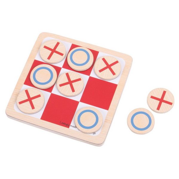 Bigjigs Toys Drevené piškvorky