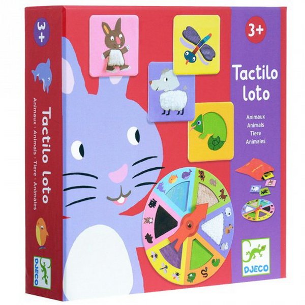 Djeco Tactilo hmatová hra, Zvieratká
