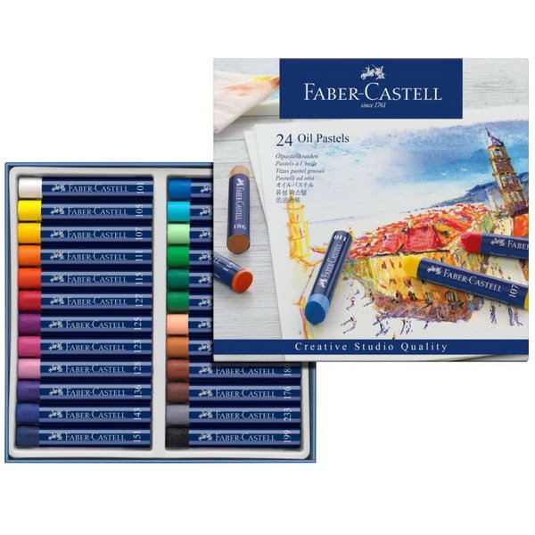 Faber Castell Pastel olejový Gofa, 24ks