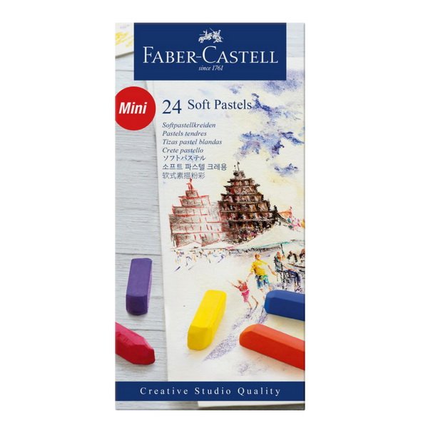 Faber Castell Pastel suchý Gofa mini, 24 ks