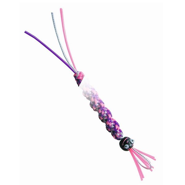 Folia bužírky Scoubidou 100 cm, 30 ks