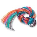 Folia bužírky Scoubidou s trblietkami 100 cm, 50 ks