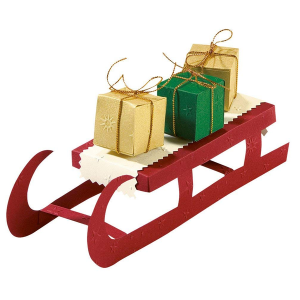 Veľká sada reliéfny kartón Vianoce A4+, 220 g 30 ks