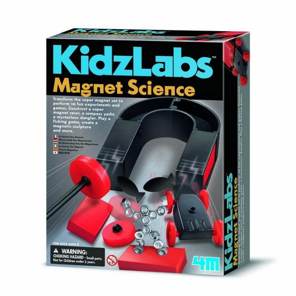Kidzlabs 4M Pokusy a skúmanie magnetizmu