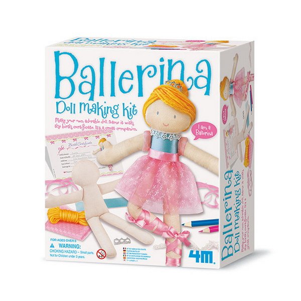 Kidzlabs 4M Vyrobte si balerínu