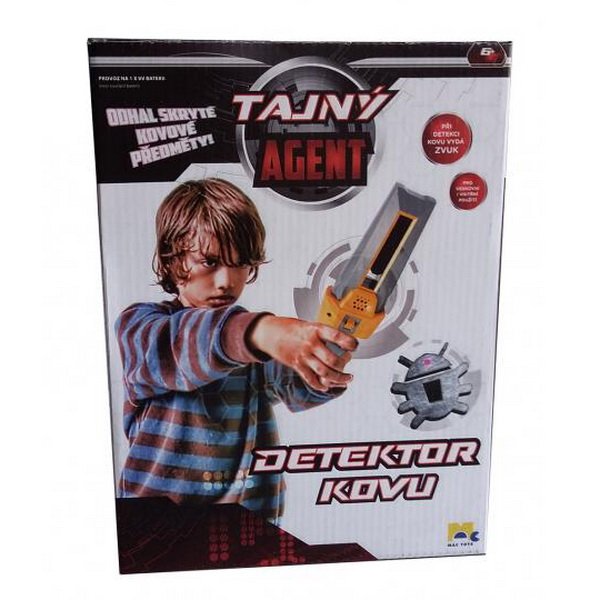 Tajný agent - Detektor kovov