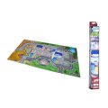 Majorette hrací koberec Stavba a letisko, 96 x 51 cm