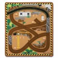 Melissa & Doug Hrací koberec Stavba, 100 x 91 cm