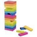 Goki Dúhová drevená veža Jenga, 48 ks