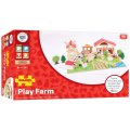Bigjigs Toys Veľká drevená farma