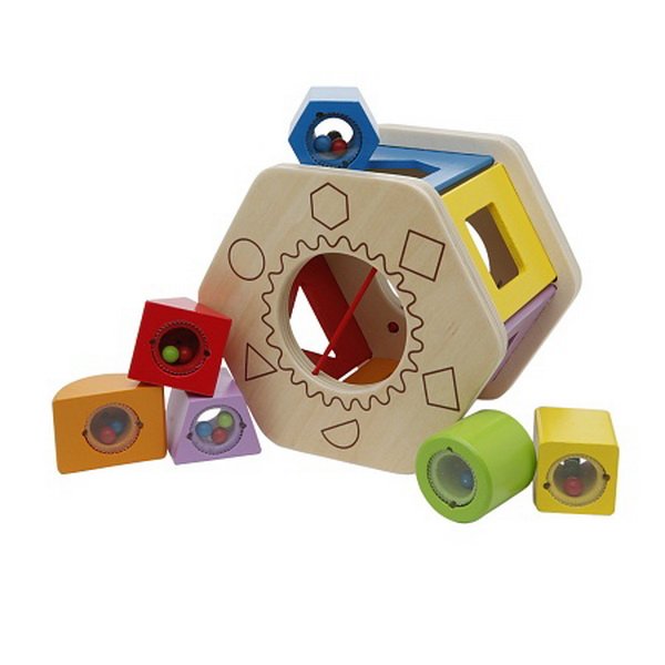 Hape Krabička na vkladanie geometrických tvarov
