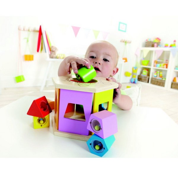 Hape Krabička na vkladanie geometrických tvarov