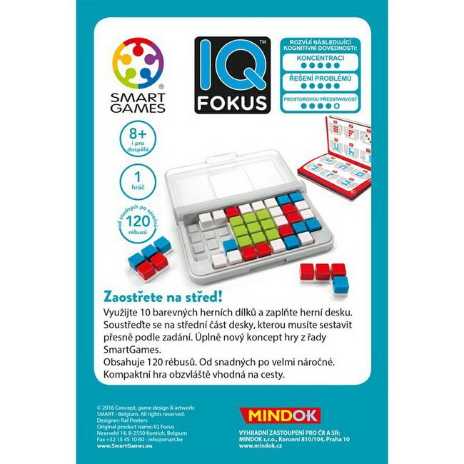 Smart Games IQ Fokus, 120 rébusov