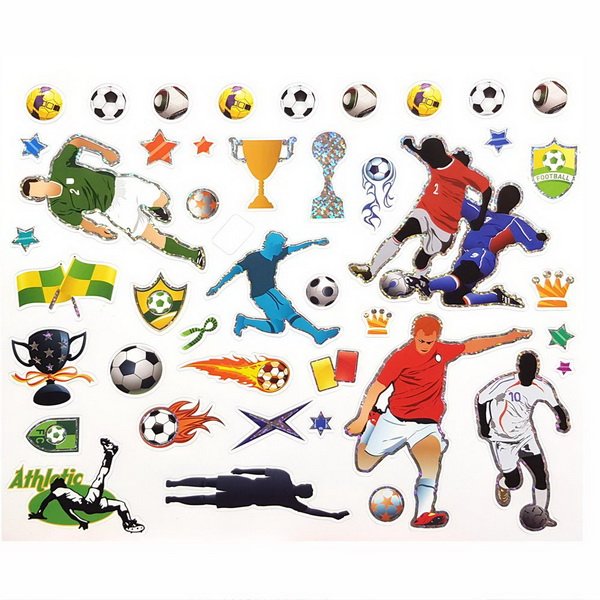 Folia Kniha so šablónami Futbal