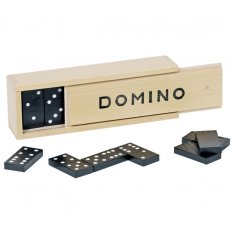Goki Domino v drevenej krabičke 17.4 cm, 28 ks