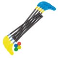 Školská florbalová sada pre 8 detí, dĺžka 73 cm