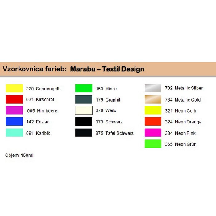 Marabu Textil Design, spray 150 ml