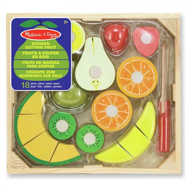 Melissa & Doug Drevené ovocie, 18 dielikov