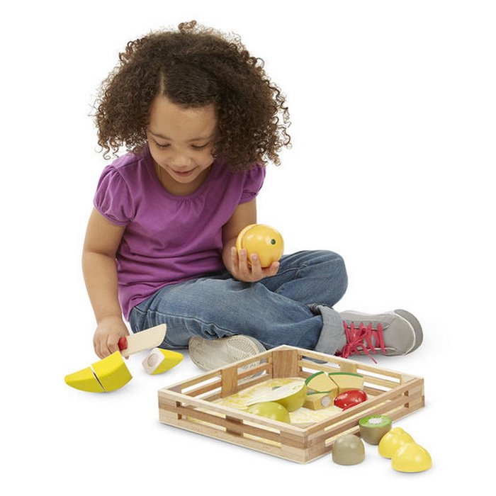 Melissa & Doug Drevené ovocie, 18 dielikov