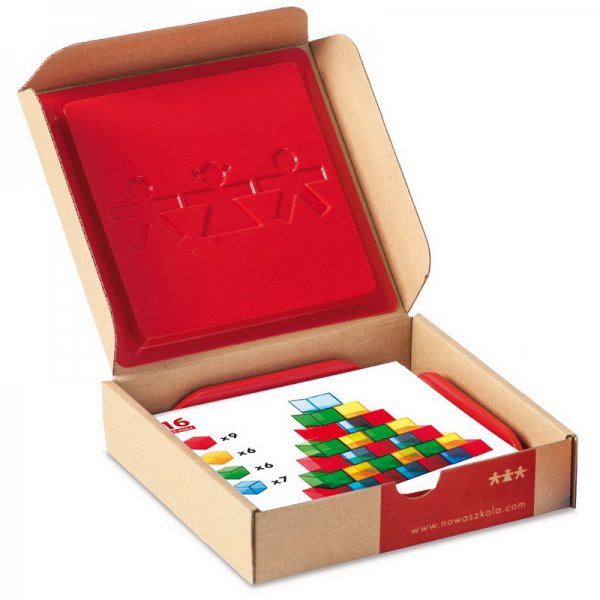 Pracovné karty pre plastovú 3D stavebnicu Kocky, 24 ks