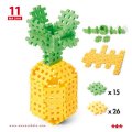 Pracovné karty pre plastovú 3D stavebnicu Mriežky, 24 ks