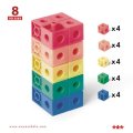 Pracovné karty pre plastovú 3D stavebnicu Multikocky, 24 ks