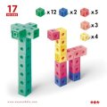 Pracovné karty pre plastovú 3D stavebnicu Multikocky, 24 ks