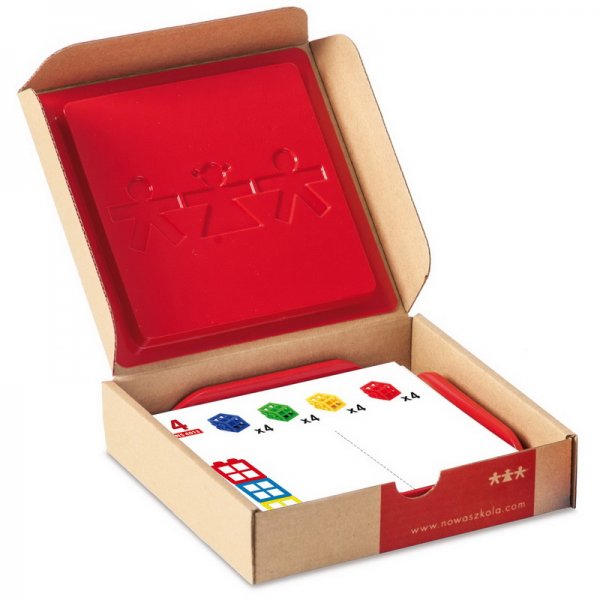 Pracovné karty pre plastovú 3D stavebnicu Okná, 24 ks