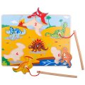 Bigjigs Toys Drevený lov dinosaurov