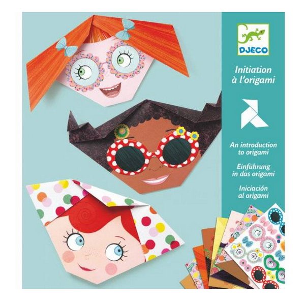 Djeco Origami - Utešené tváre 24 ks