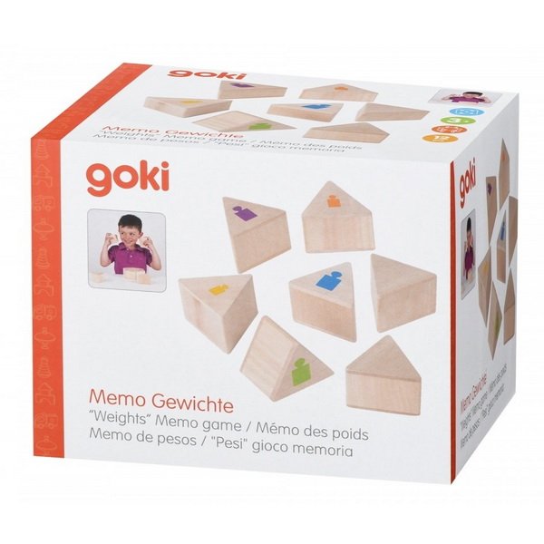 Goki Hmotnostné pexeso, 12 ks