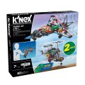K'NEX Stavebnica lietadlo Turbo Jet 2v1, 402 dielikov