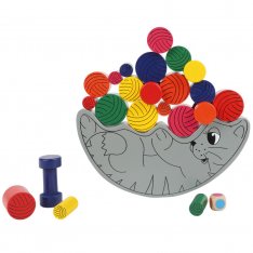 Legler Drevená balančná hra Mačka, 24 dielikov