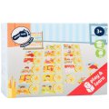 Small Foot Náučné puzzle Spoznávame hodiny, 34 ks