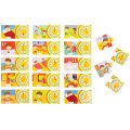 Small Foot Náučné puzzle Spoznávame hodiny, 34 ks