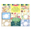 Melissa & Doug - Blok s adhéznymi samolepkami Jedlo, 150+