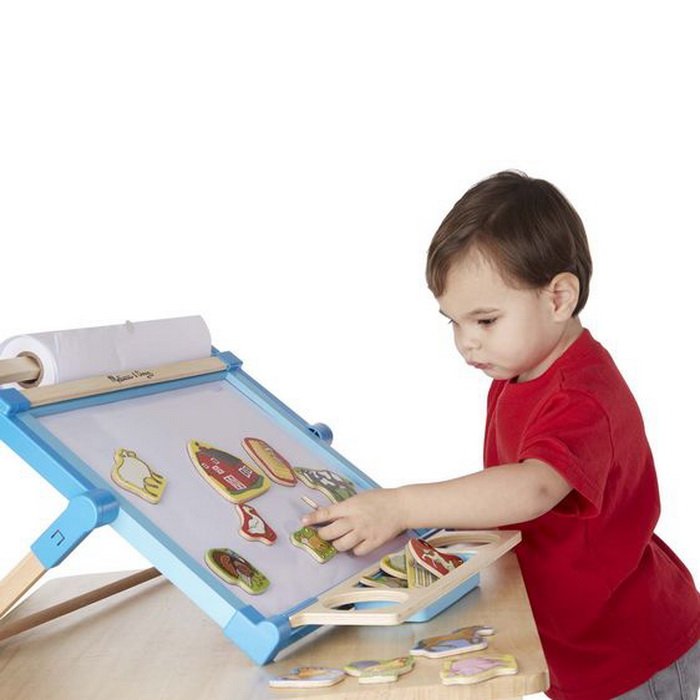 Melissa & Doug - Drevená magnetická Farma, 20 ks