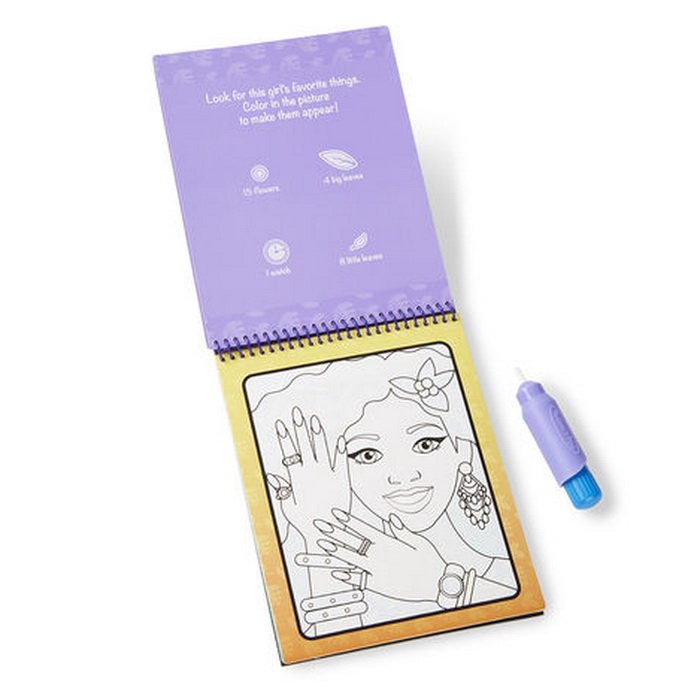 Melissa & Doug - Magické pero Make-up, 4 obrázky