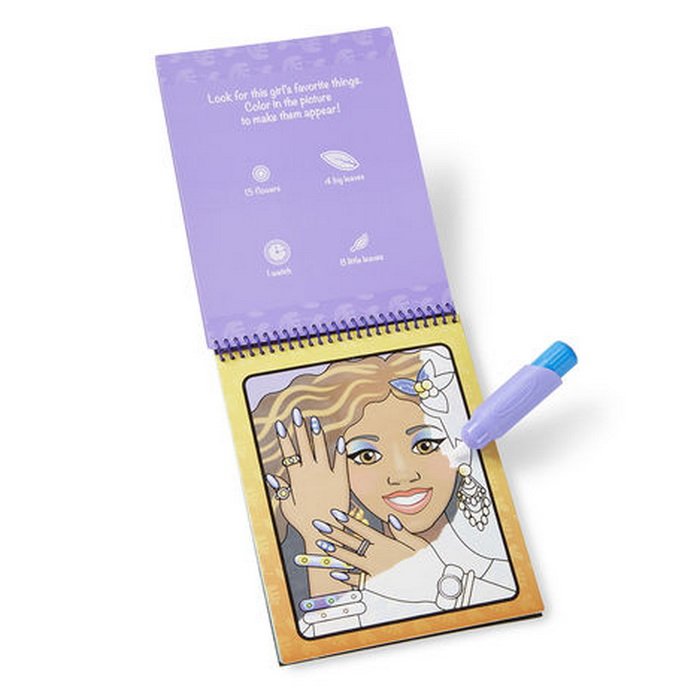 Melissa & Doug - Magické pero Make-up, 4 obrázky