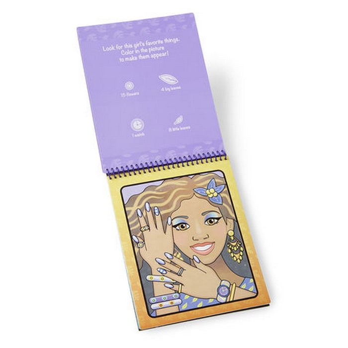 Melissa & Doug - Magické pero Make-up, 4 obrázky