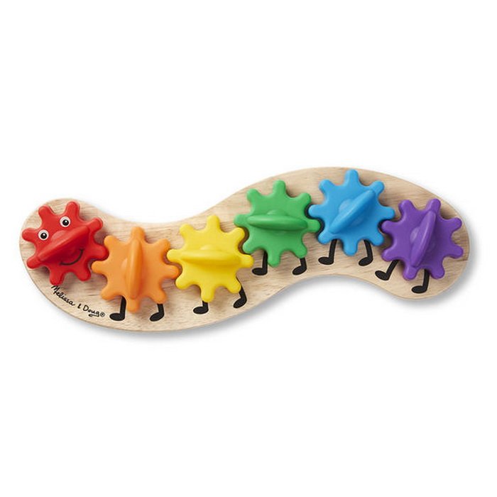 Melissa & Doug - Ozubené kolieska Húsenica