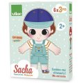 Vilac Šatníková skriňa Sacha, 18 dielikov
