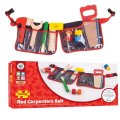 Bigjigs Toys Drevené náradie na opasku, 10 ks